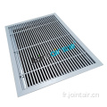 Grille de barre de sol en aluminium HVAC avec écran de filtre